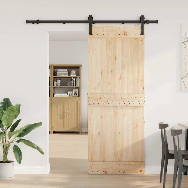 Musta liukuoven asennussarja teräs Capris 183cm