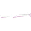 Sliver liukuovi hardware kit Orviliu 200cm (alumiiniseos)