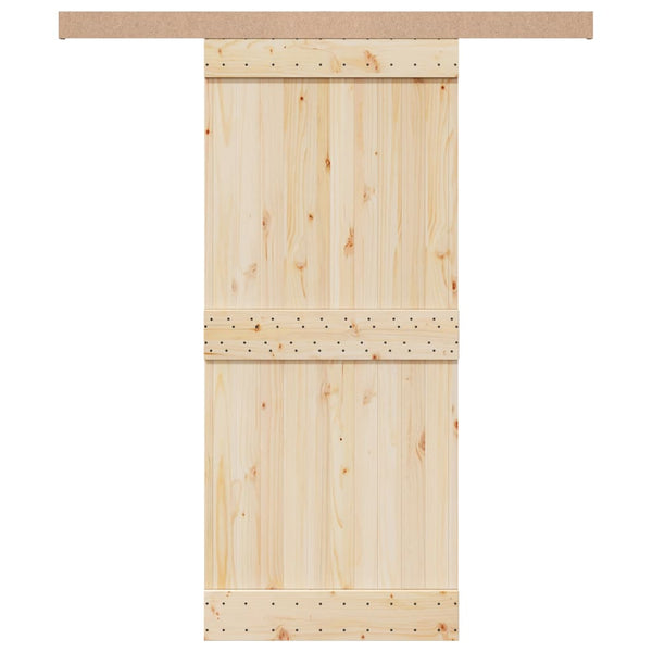 Sliver liukuovi hardware kit Mose 183cm (alumiiniseos)