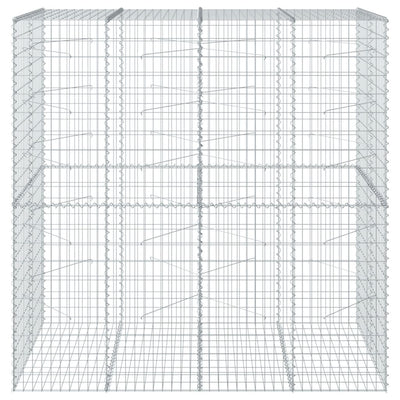 Kivikori katolla 200x100x200 cm galvanoitu rauta