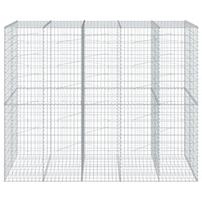Kivikori katolla 250x100x200 cm galvanoitu rauta