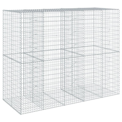 Kivikori katolla 250x100x200 cm galvanoitu rauta