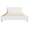 Sängynrunko ilman patjaa päädyllä Zenobiea 75x190cm (mänty)