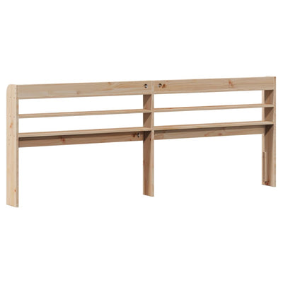 Sängynpääty hyllyillä Ceszarina 180cm (mänty)