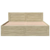 Sonoma-tammi sängynrunko päätylevyllä Andersen 150x200cm (puinen)