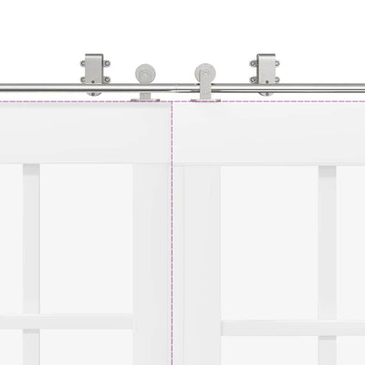 Hopea liukuoven asennustarvikkeet Motrea 200cm (ruostumaton teräs)