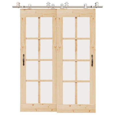 Hopea liukuoven asennustarvikkeet Noruca 183cm (ruostumaton teräs)