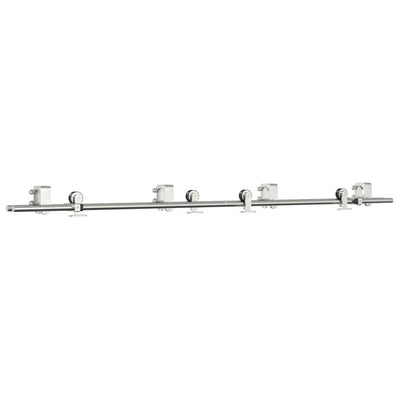 Hopea liukuoven asennustarvikkeet Noruca 200cm (ruostumaton teräs)