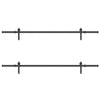 Liukuovi Hardware Kit 427 cm Teräs Musta