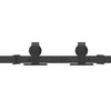Liukuovi Hardware Kit 427 cm Teräs Musta