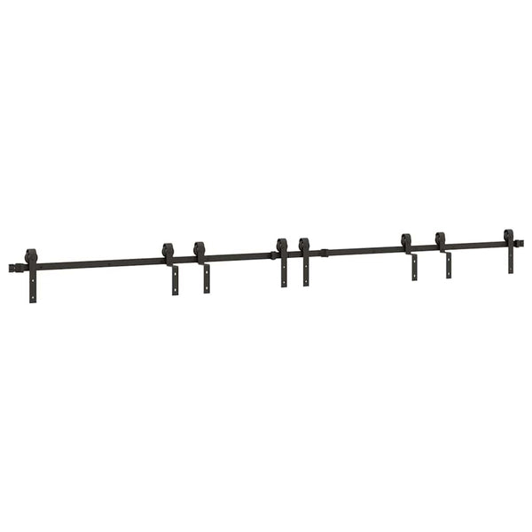Musta liukuoven asennussarja teräs Gutal_Ecaterina 366cm