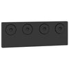 Musta liukuovi hardware kit Gutal_Ecaterina 400cm (teräs)