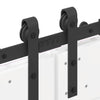 Musta liukuovi hardware kit Gutal_Ecaterina 400cm (teräs)