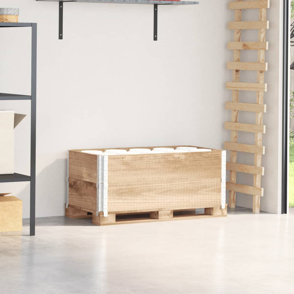 Kuormalavan reunukset 2 kpl 100x50 cm täysi mänty