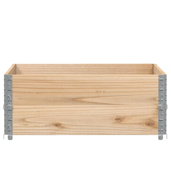 Kuormalavan reunukset 2 kpl 100x100 cm täysi mänty