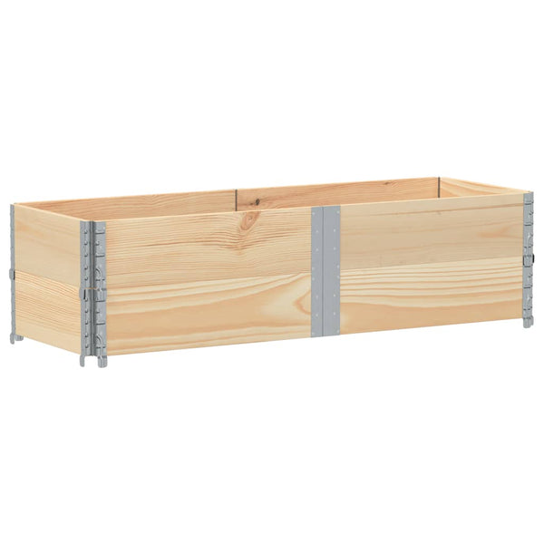 Kuormalavan reunukset 2 kpl 150x50 cm täysi mänty