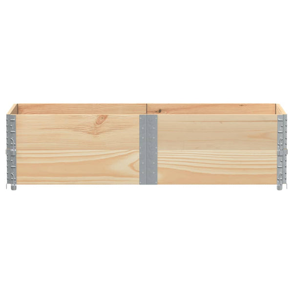 Kuormalavan reunukset 2 kpl 150x50 cm täysi mänty
