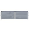 Kuormalavan reunukset 2 kpl harmaa 150x50 cm täysi mänty