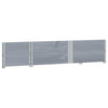 Kuormalavan reunukset 2 kpl harmaa 150x50 cm täysi mänty