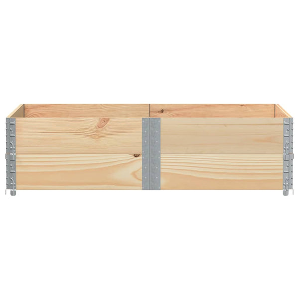 Kuormalavan reunukset 2 kpl 150x100 cm täysi mänty