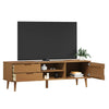 TV-taso MOLDE ruskea 158x40x49 cm täysi mänty