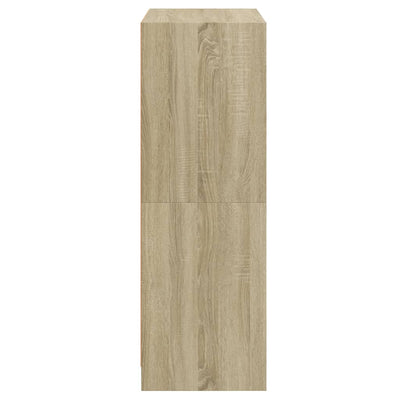 Kaappi ovilla Sonoma-tammi 68x37x109 cm tekninen puu