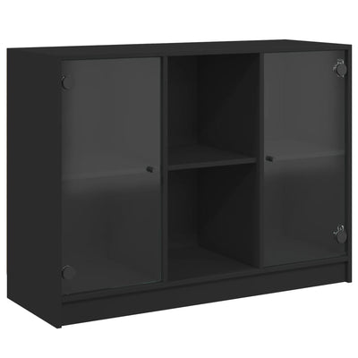 Senkki musta 102x37x75,5 cm tekninen puu