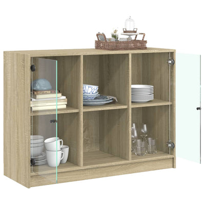 Senkki Sonoma tammi 102x37x75,5 cm tekninen puu