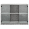 Senkki betoninharmaa 102x37x75,5 cm tekninen puu