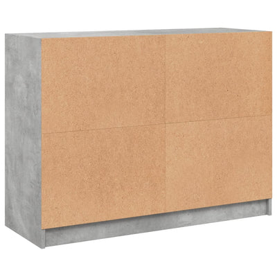 Senkki betoninharmaa 102x37x75,5 cm tekninen puu