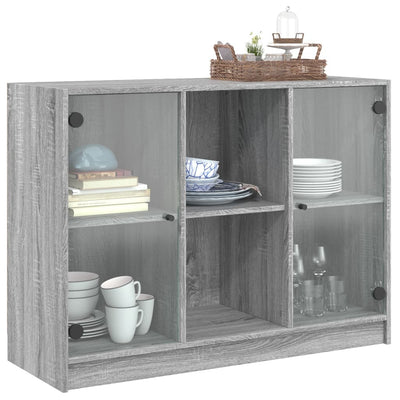 Senkki harmaa Sonoma 102x37x75,5 cm tekninen puu
