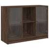 Senkki ruskea tammi 102x37x75,5 cm tekninen puu