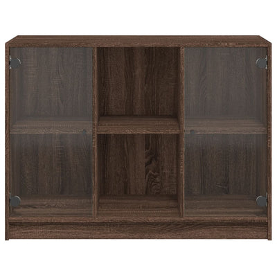 Senkki ruskea tammi 102x37x75,5 cm tekninen puu