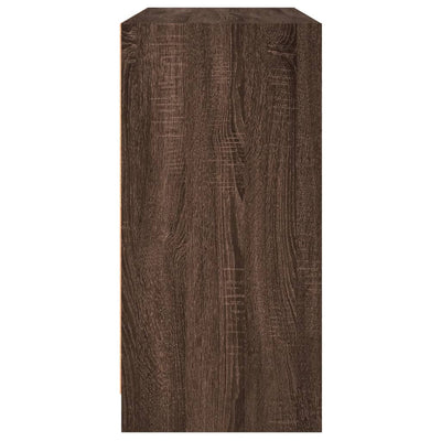 Senkki ruskea tammi 102x37x75,5 cm tekninen puu