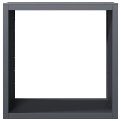 Antrasiitti polttopuuteline Izidora 100x40x100cm (teräs)