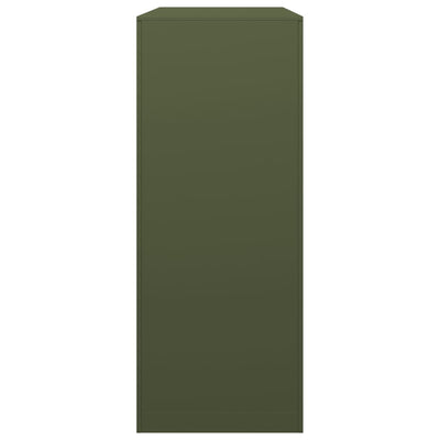 Vihreä polttopuuteline Izidora 100x40x100cm (teräs)