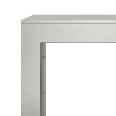 Ruostumaton teräs polttopuuteline Izidora 100x40x80cm