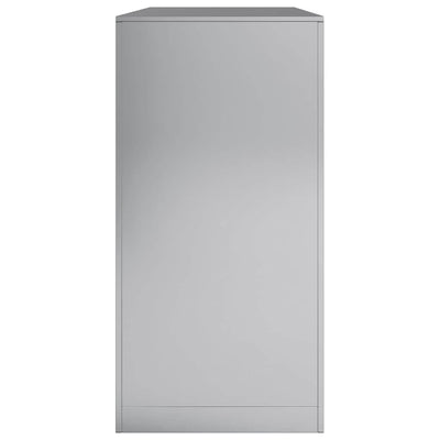 Galvanoitu polttopuuteline Izidora 100x40x80cm (teräs)