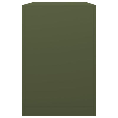 Vihreä polttopuuteline Izidora 100x40x60cm (teräs)