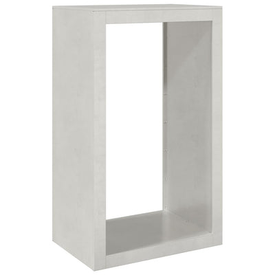 Ruostumaton teräs polttopuuteline Izidora 60x40x100cm