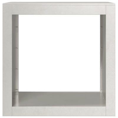 Ruostumaton teräs polttopuuteline Izidora 60x40x60cm