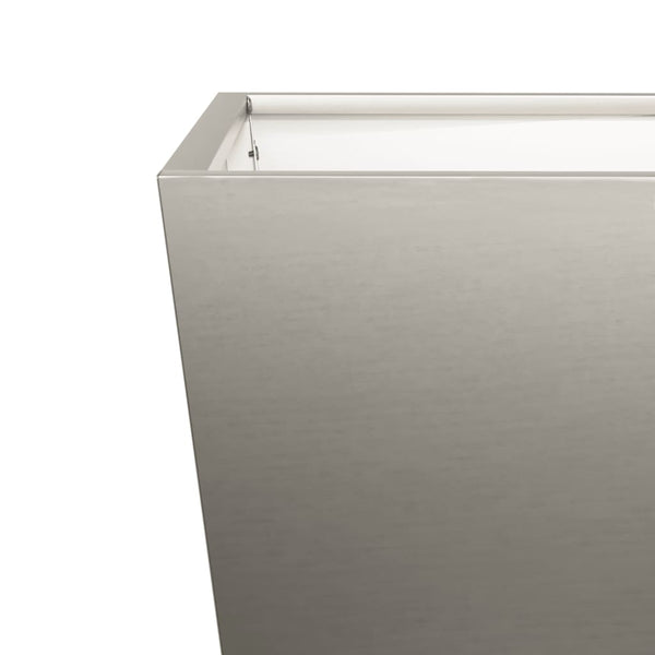 Corten teräs puutarhakukkalaatikot Henea 40x40x40cm (2 kpl)