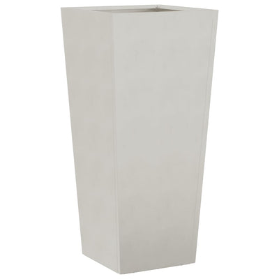 Puutarhakukkalaatikot 2 kpl 35x35x75 cm ruostumaton teräs