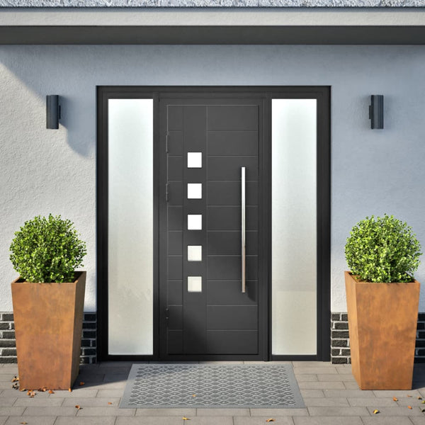 Corten teräs puutarhakukkalaatikot Henea 45x45x75cm (2 kpl)