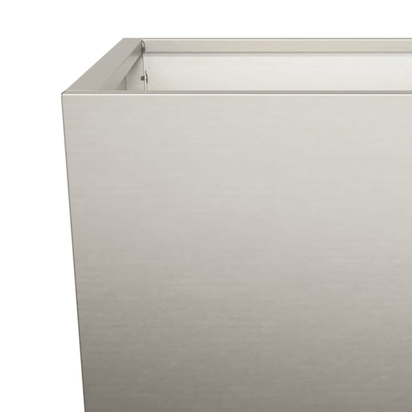 Corten teräs puutarhakukkalaatikot Henea 45x45x75cm (2 kpl)