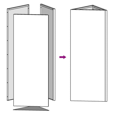 Puutarhakukkalaatikot 2 kpl kolmio 30x26x75 cm galvanoitu teräs