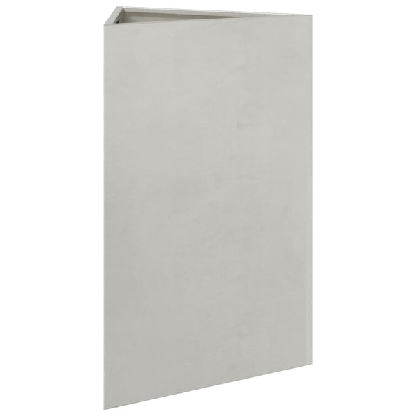 Puutarhakukkalaatikot Amelita 50x43x75cm (2kpl kolmio ruostumaton teräs)