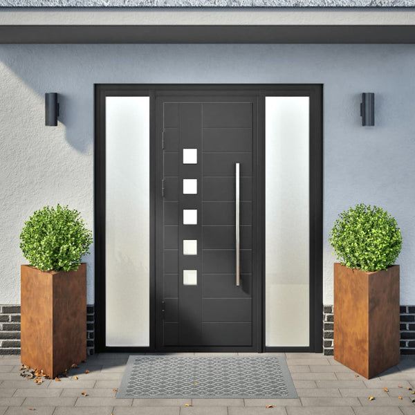 Corten teräs puutarhakukkalaatikot Amelita 50x43x75cm (2kpl kolmio)