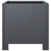 Antrasiitti puutarhakukkalaatikko Magheti 30x30x30cm (teräs)