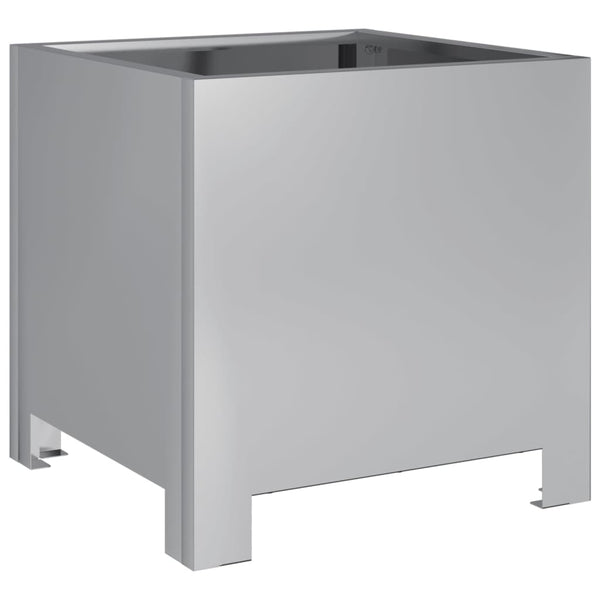 Galvanoitu puutarhakukkalaatikot Magheti 30x30x30cm (2 kpl)